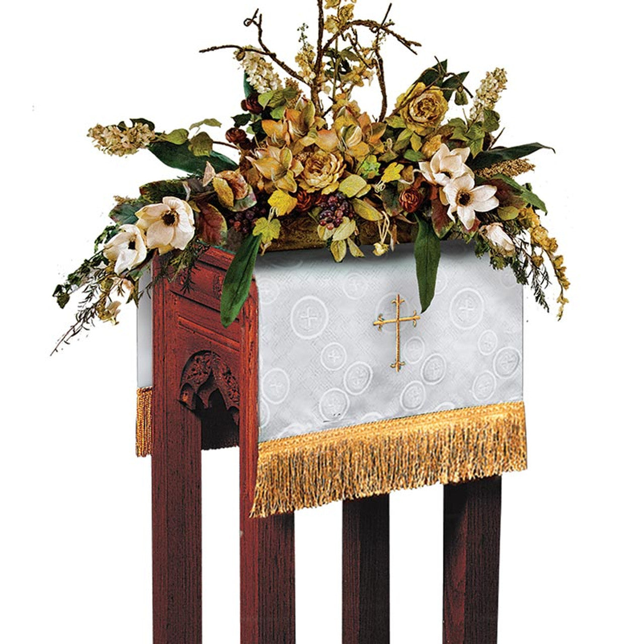 Millenova Flower Stand Cover - White