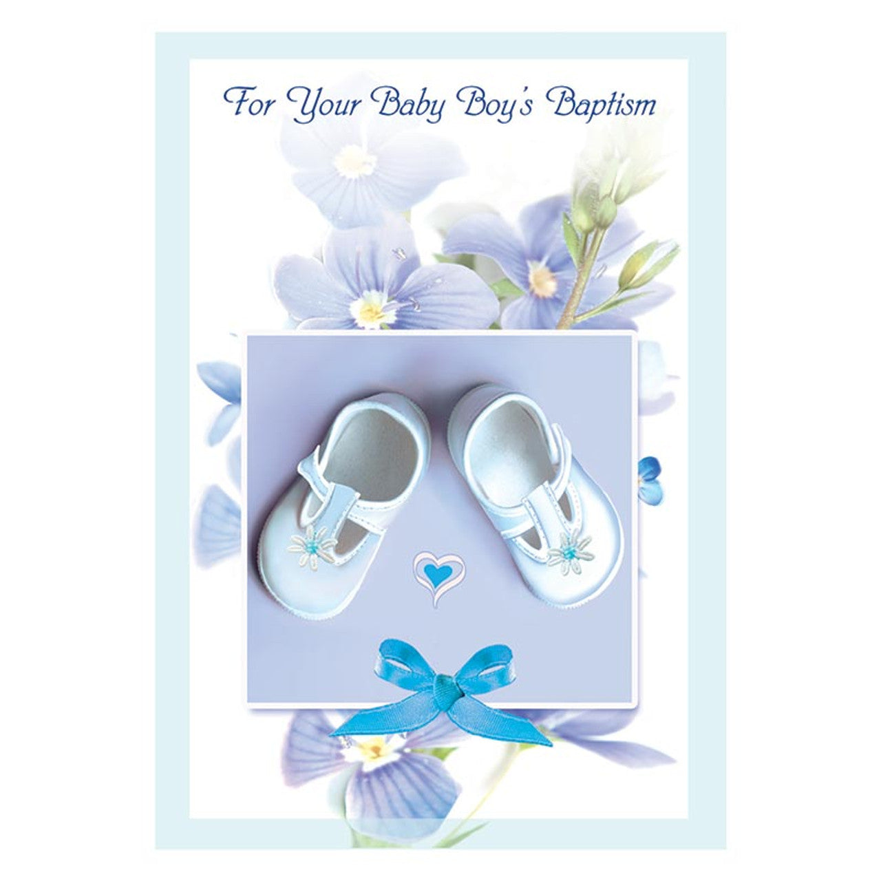 For Your Baby Boy's Baptism Card