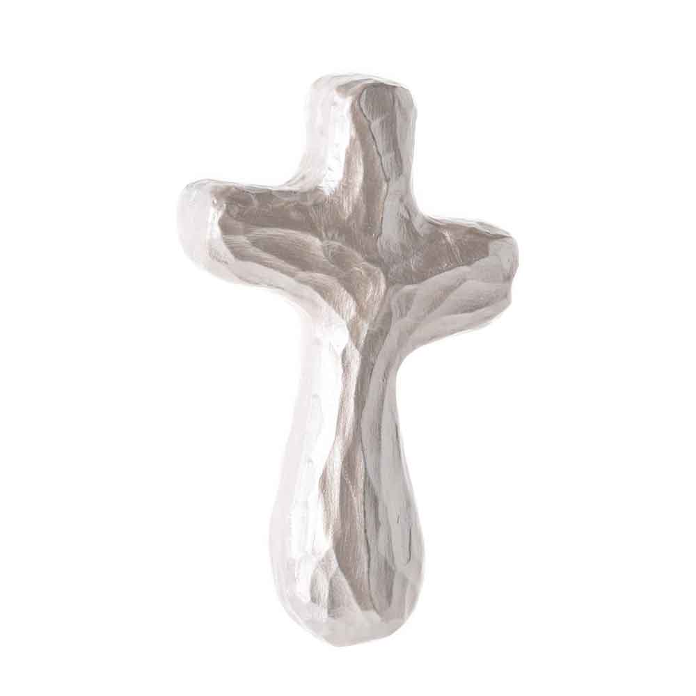 White Indescence Journey Holding Cross
