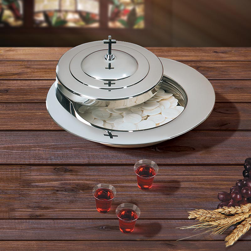 Polished Aluminum Bread Plate Cover