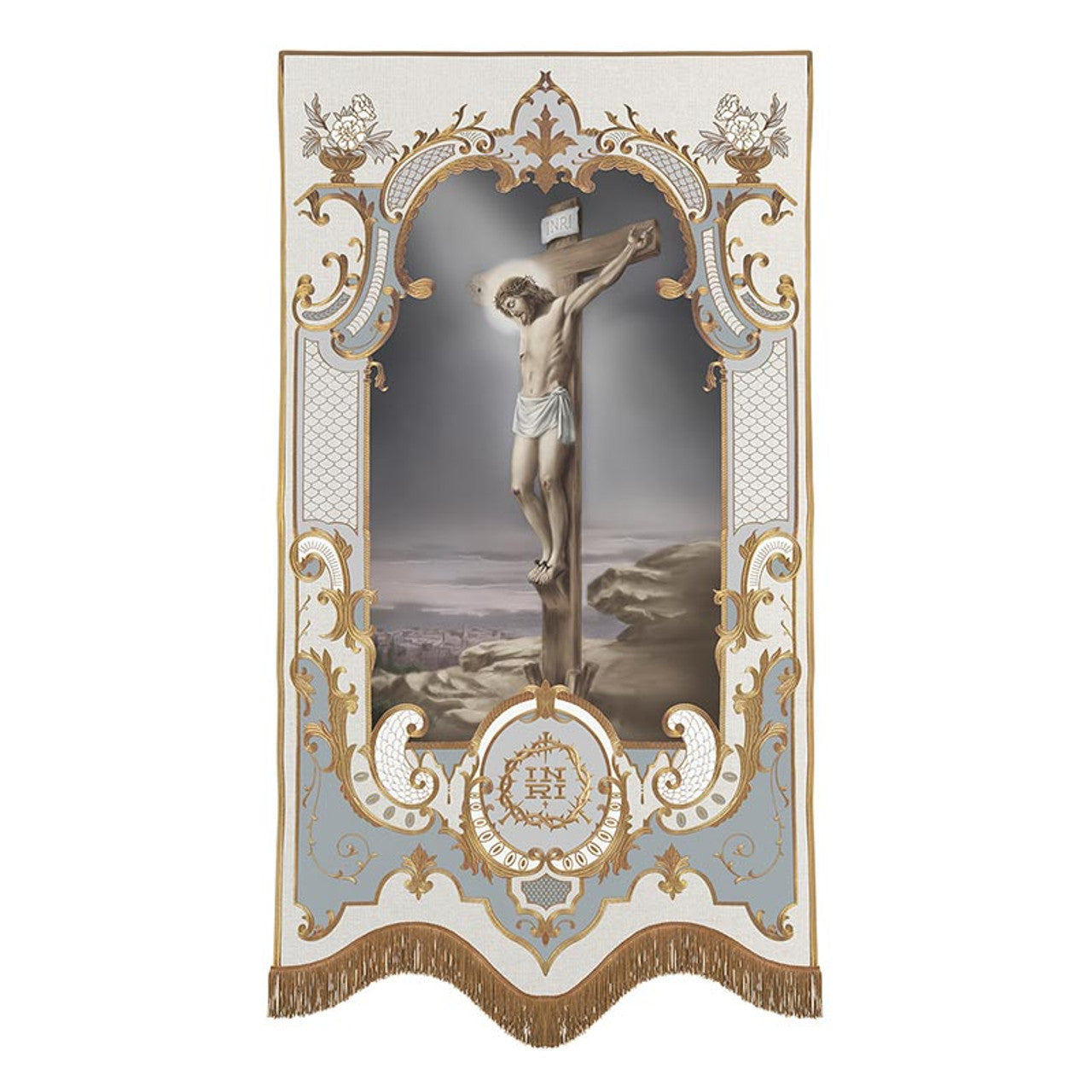 Crucifixion Vintage Banner (L5214)