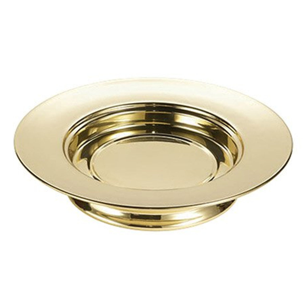 Solid Brass Stacking Bread Plate