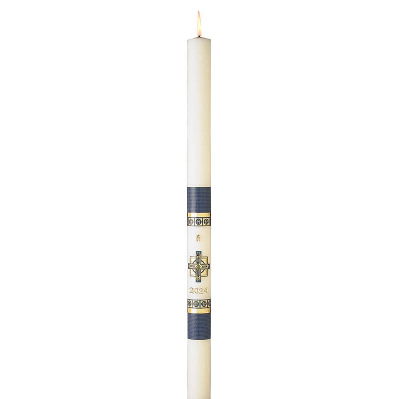 No 9 Alpha Omega Paschal Candle