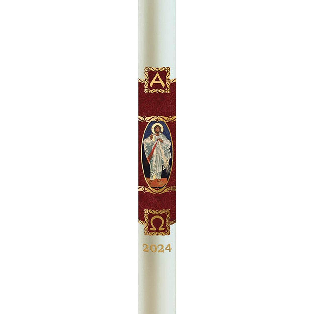No 6 Special Christus Rex Paschal Candle