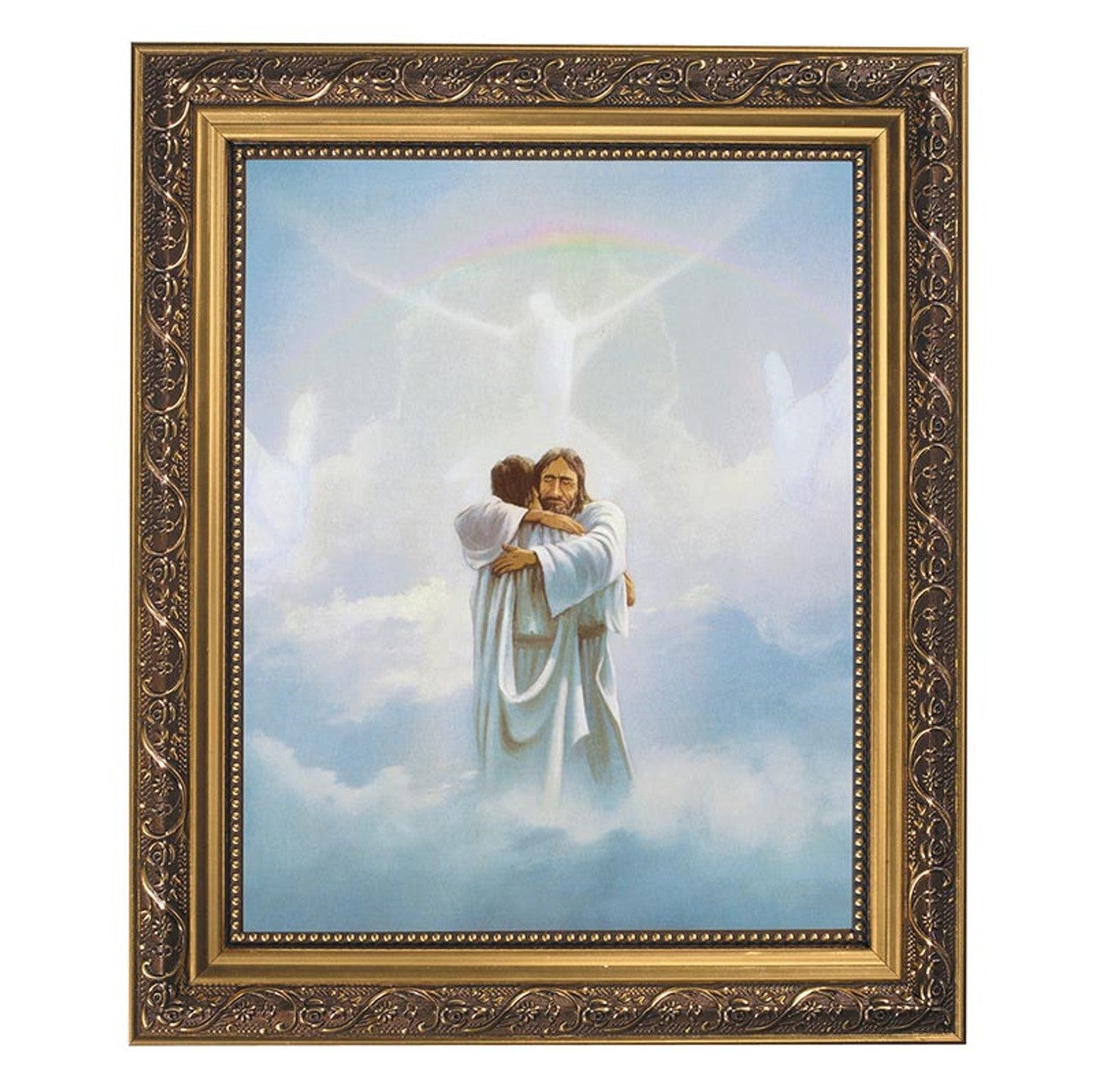 The Reunion (Welcome Home) Gold Tone Framed Print
