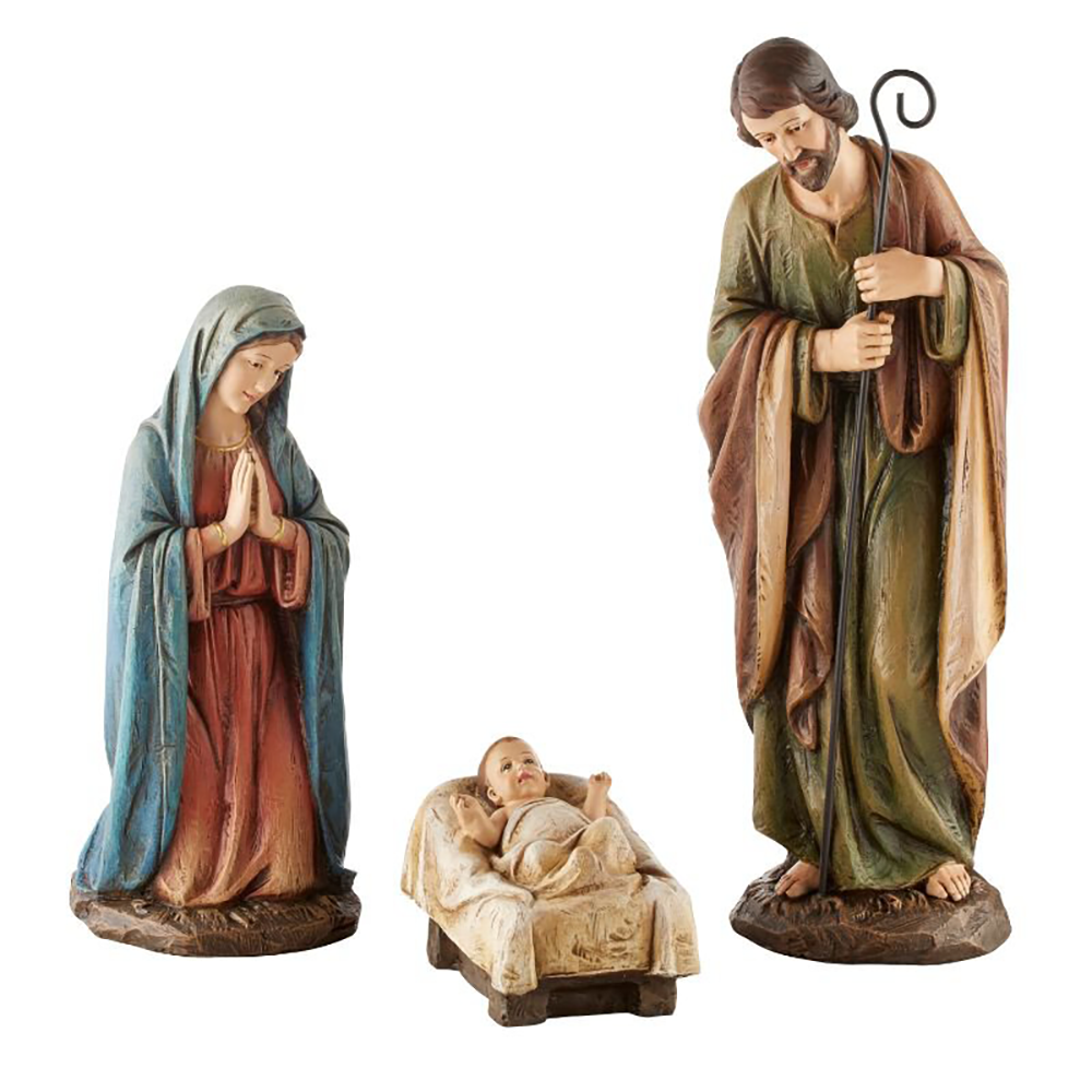 3 Piece Nativity Set - 16"