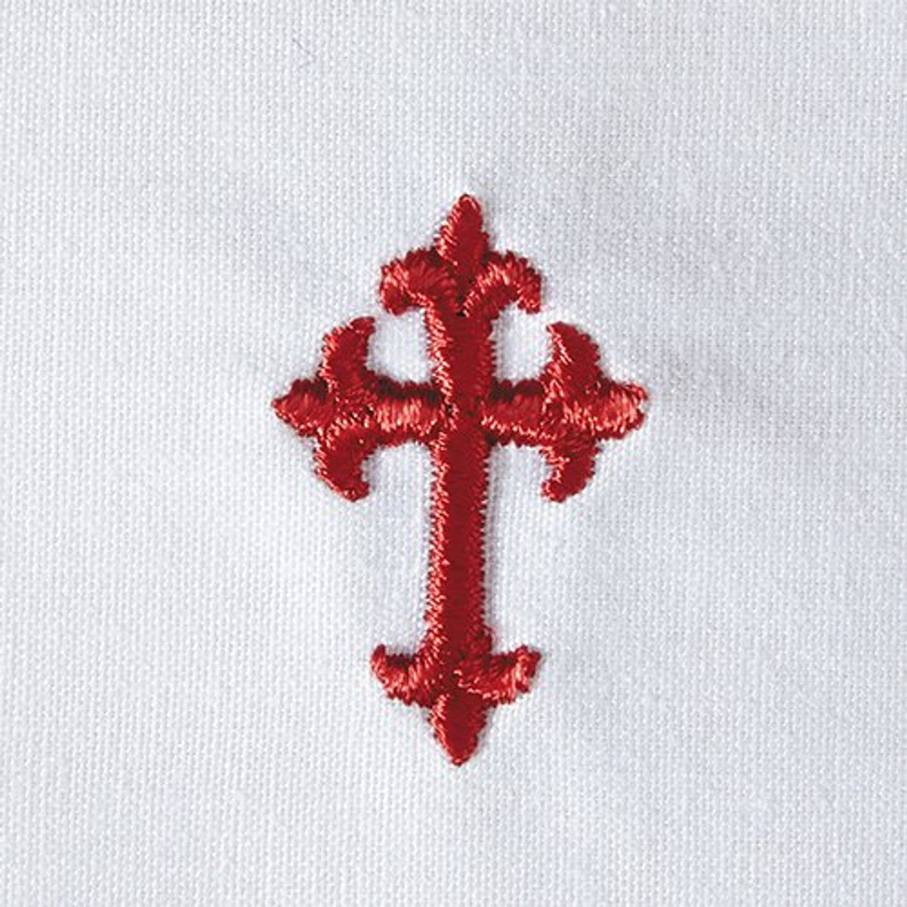 Red Fleur De Lis Cross Corporal - 12/pk