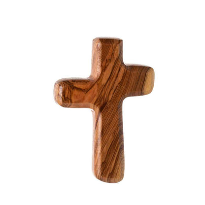 Olive Wood Square Cross