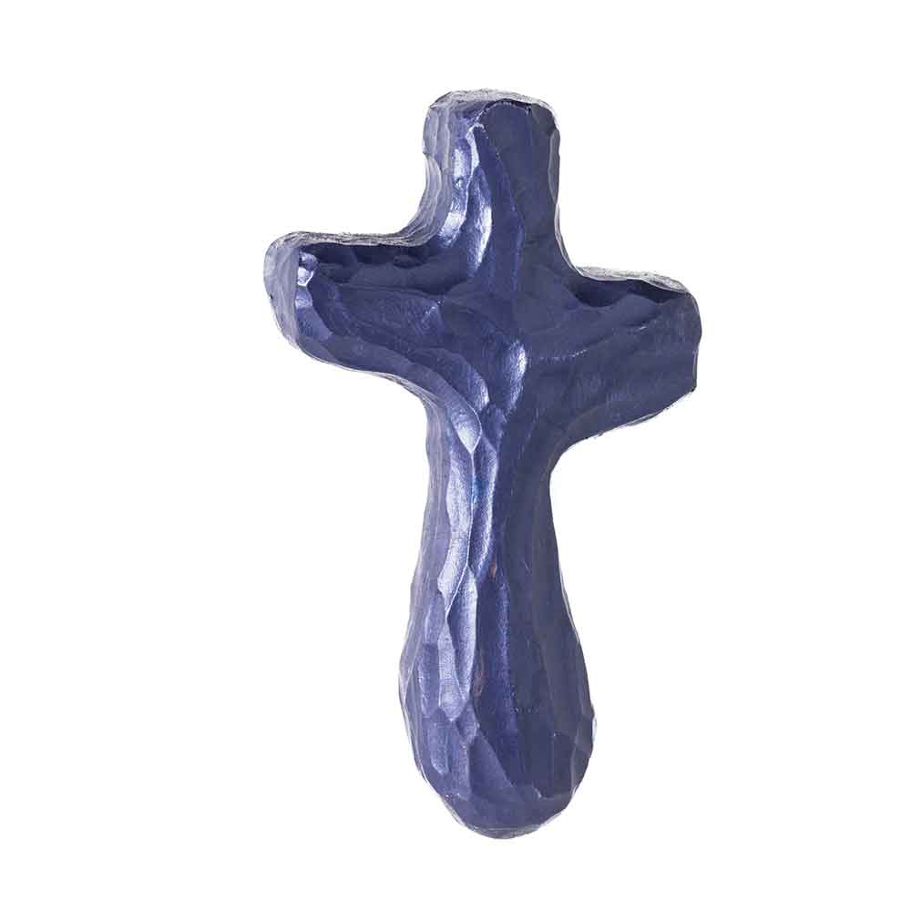 Purple Spring Journey Holding Cross
