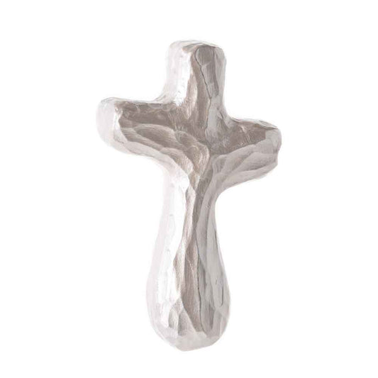 White Indescence Journey Holding Cross