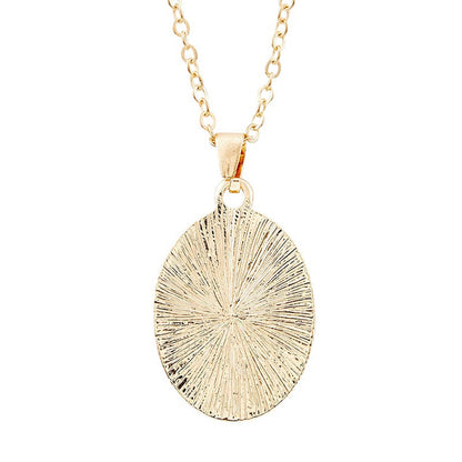 Our Lady Of Guadalupe Gold Necklace