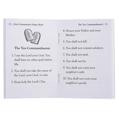 First Communion Pocket Prayer Book - 12/pk