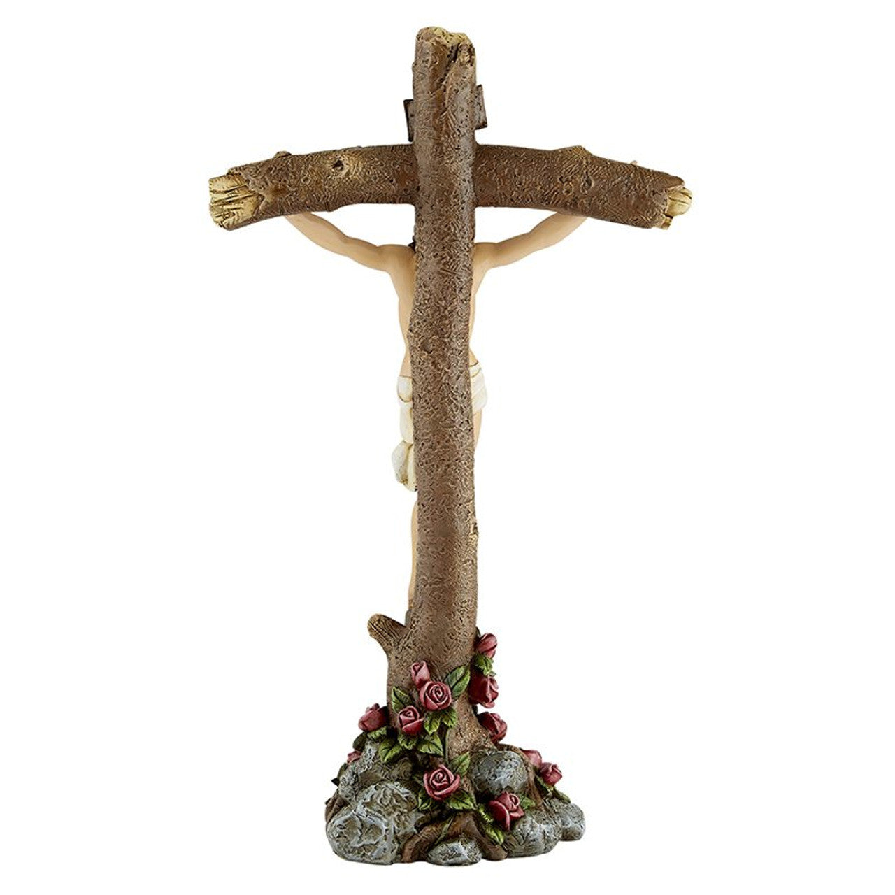 Roses Crucifix by Michael Adams