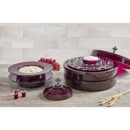 Plastic Communion Ware - Stacking Bread Plate Cover