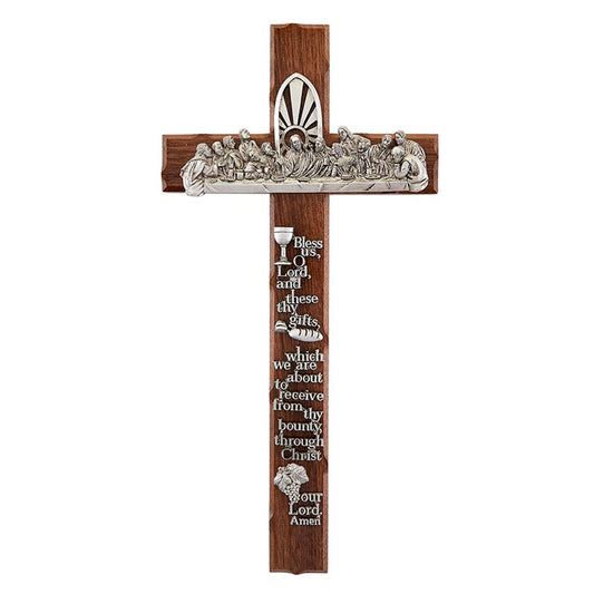 Notched Last Supper Cross (JC-5056-E)