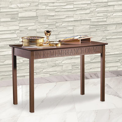 In Remembrance of Me Communion Table