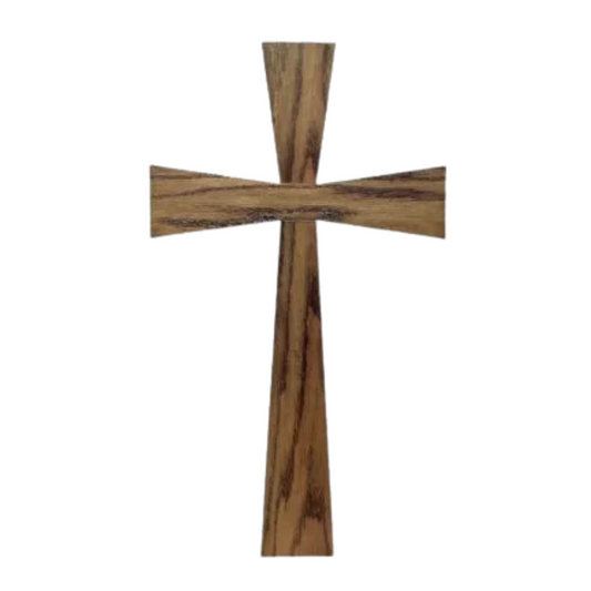 Plain Oak Celtic Cross