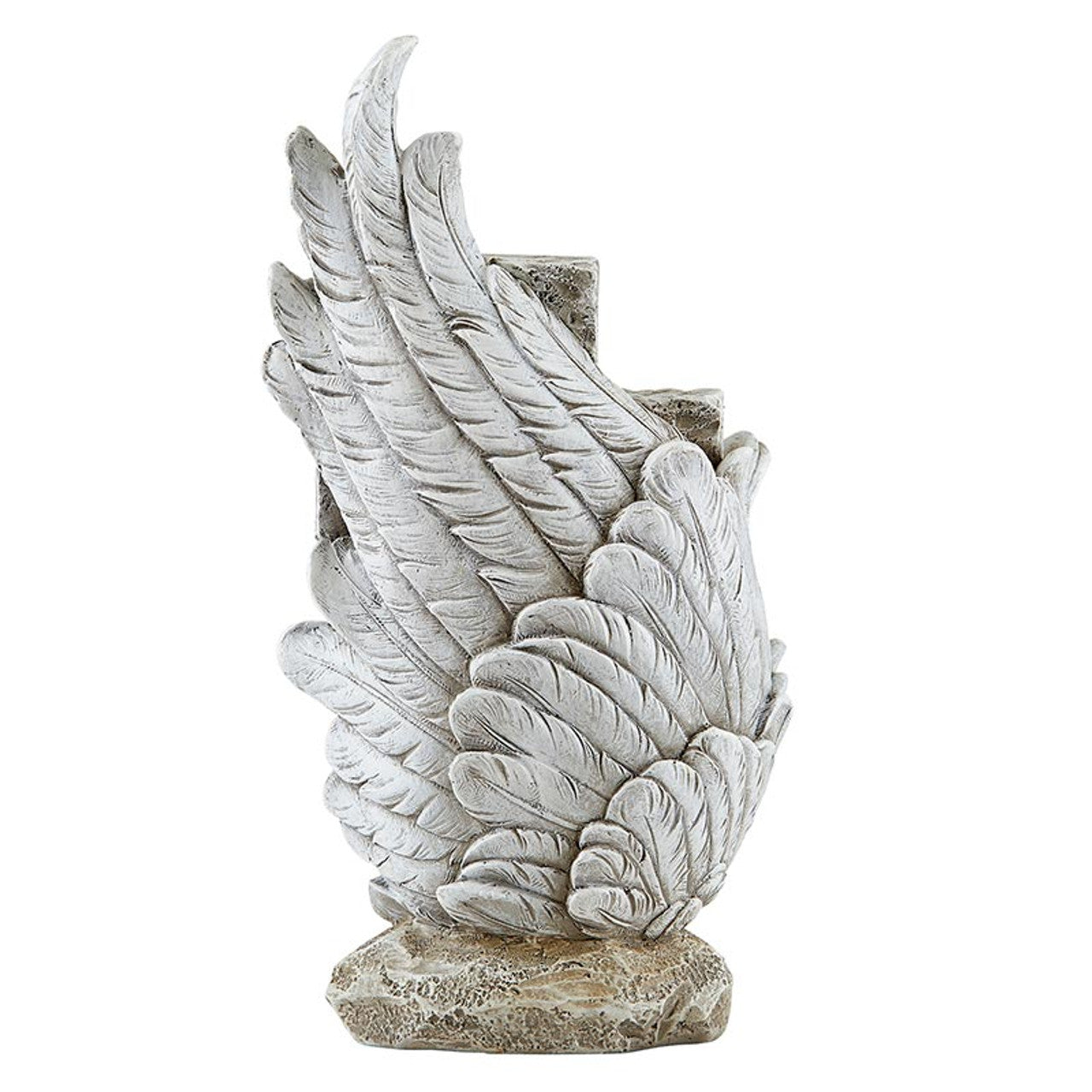 May The Angels Guide You Into Heaven Cross Figure