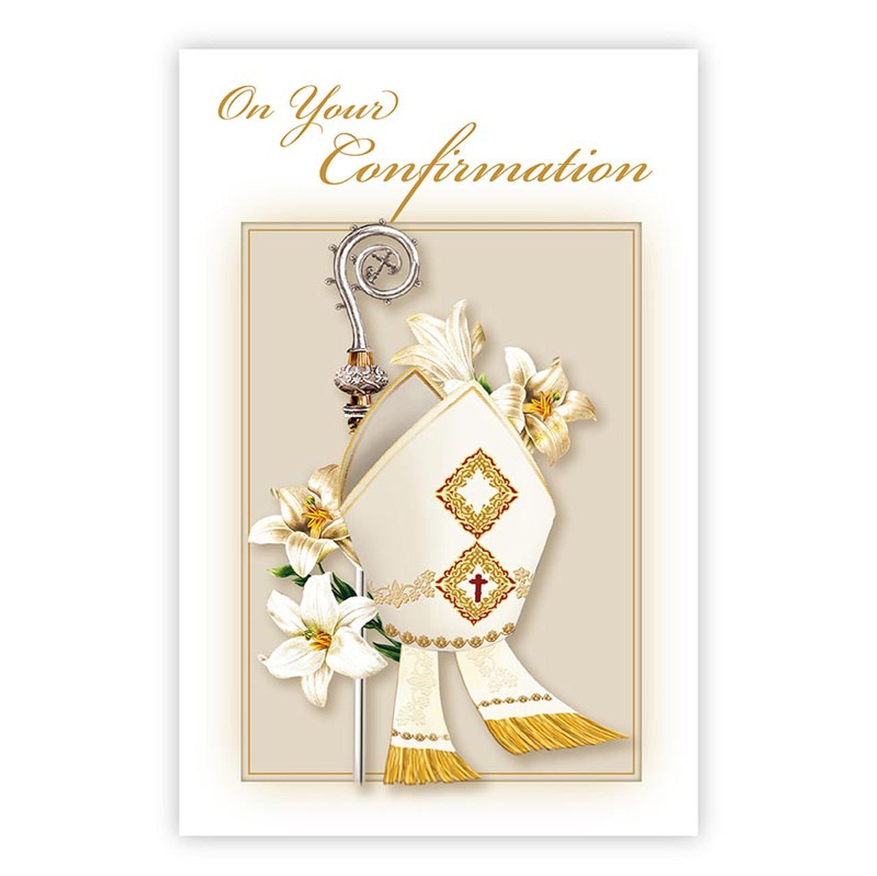 On Your First Holy Communion Greeting Card (N0293)