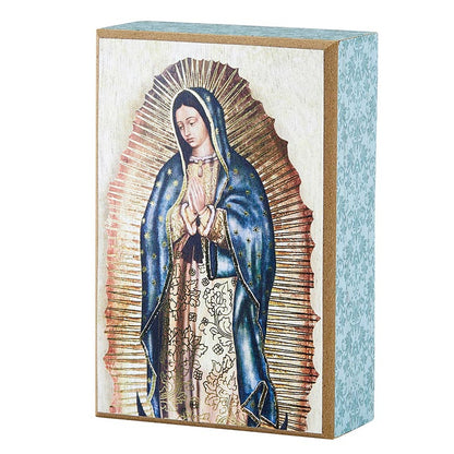 Our Lady Of Guadalupe Box Sign