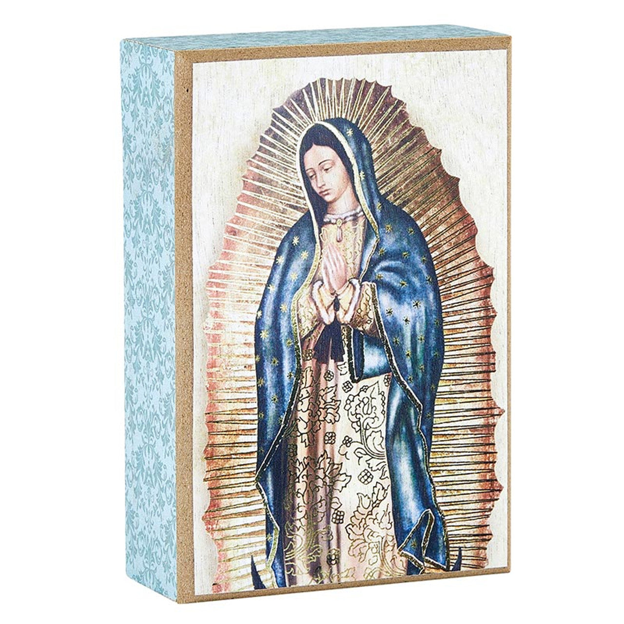 Our Lady Of Guadalupe Box Sign