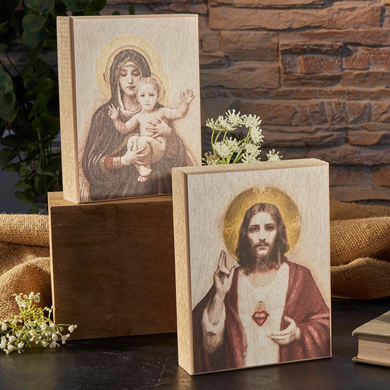 Chambers: Sacred Heart Box Sign