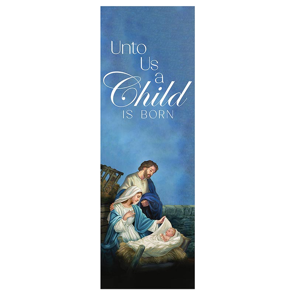 Panoramic Series - Unto Us A Child is Born Banner