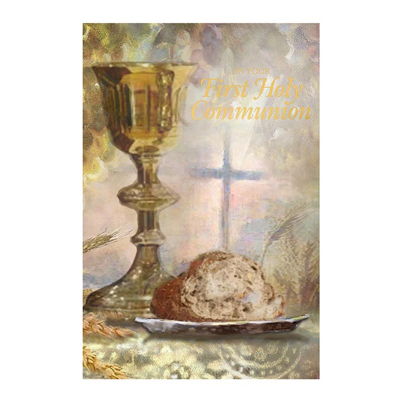 On Your First Holy Communion Card
