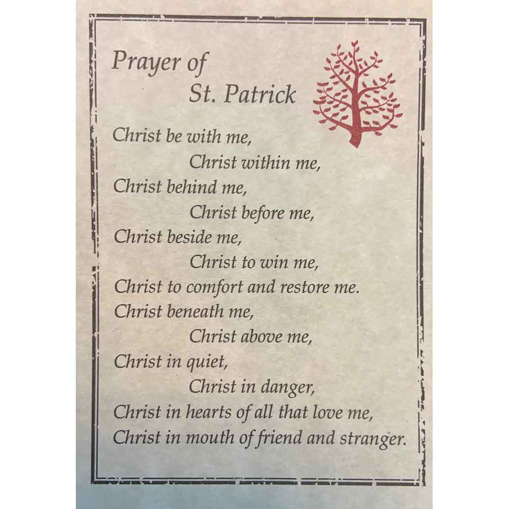 Shimmering Red Journey Holding Cross