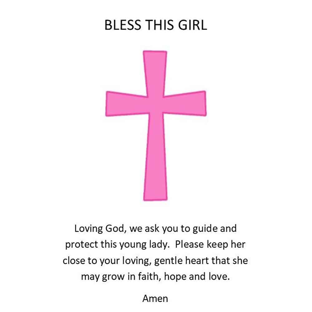 Purple Spring Journey Holding Cross