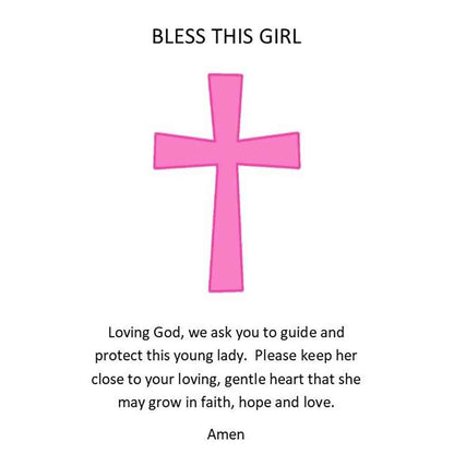 Purple Spring Journey Holding Cross