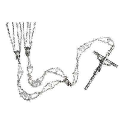 Austrian Crystal Ladder Lasso Rosary