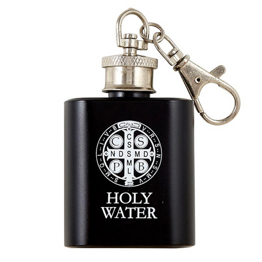 St Benedict Holy Water Key Chain