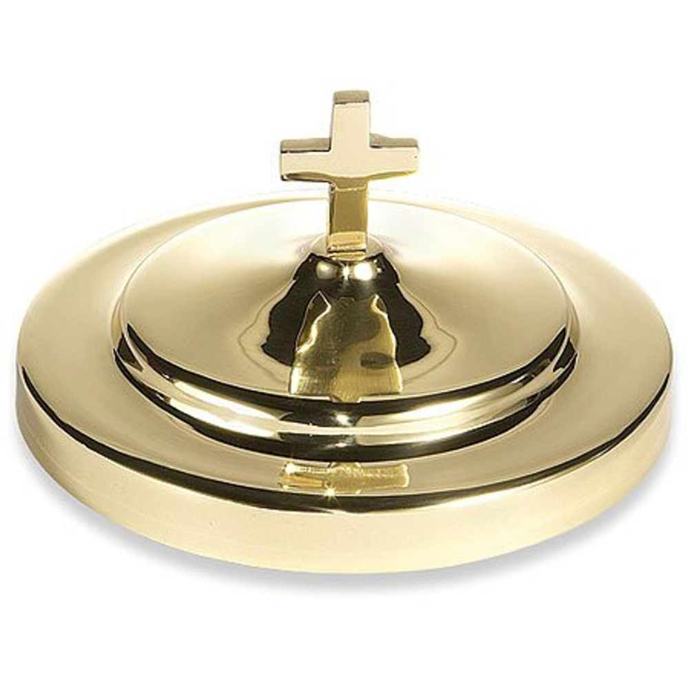 Solid Brass Bread Plate Cover