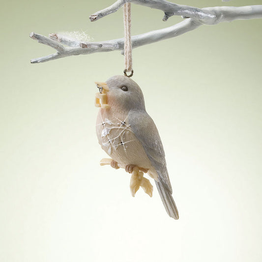 Joy Bird with Music Charm Hanging Christmas Ornament