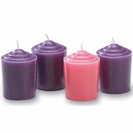 Advent Votive Candle Set