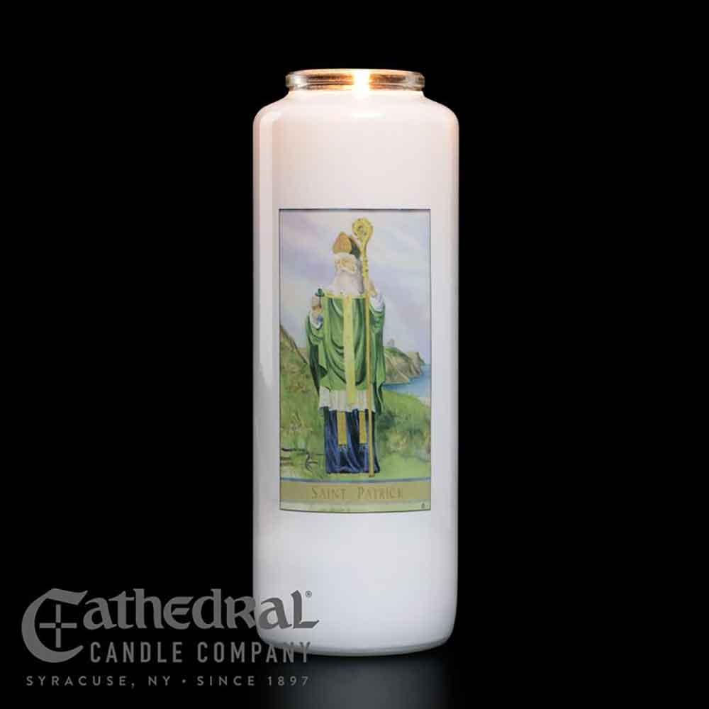 6 Day Saint Patrick Glass Devotional Light