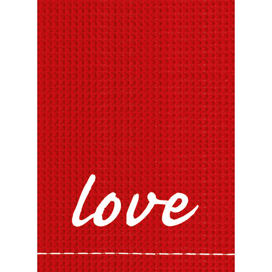 100% Cotton Christmas Love Kitchen Towel