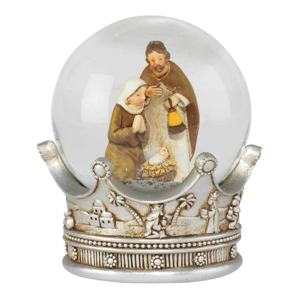 Christmas Holy Family Water Globe
