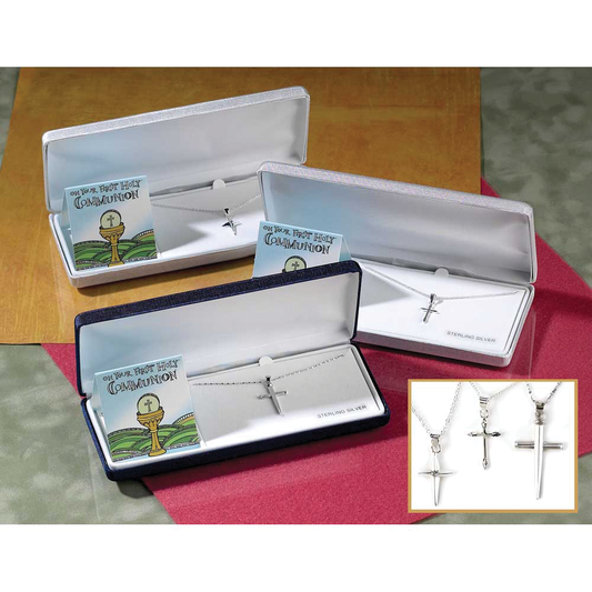 First Communion Cross Necklaces