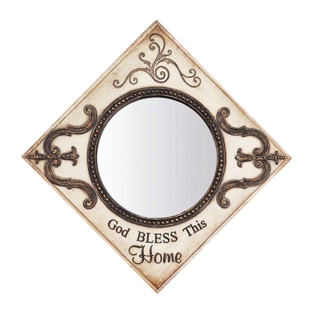 God Bless This Home Wall Mirror