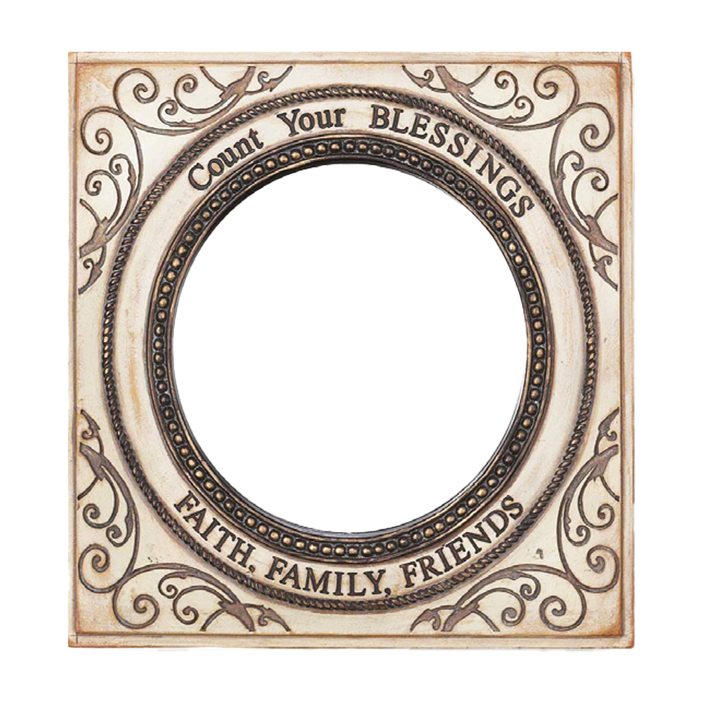 Count Your Blessings Wall Mirror