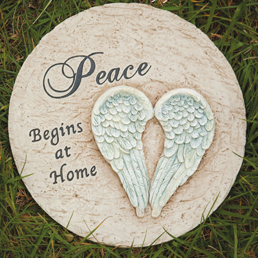 Peace Garden Stone Plaque