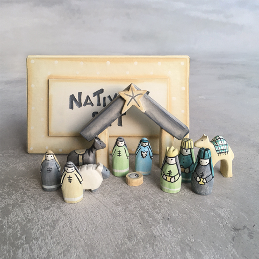 Small Boxed Nativity Set