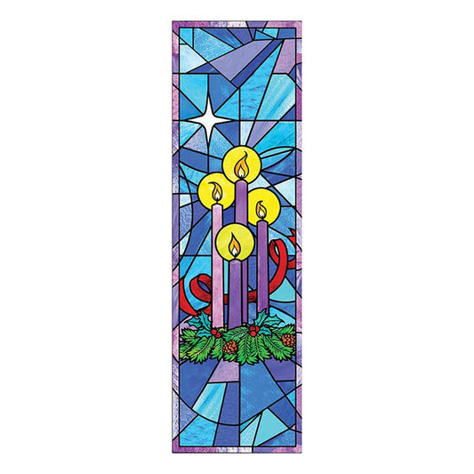 Celebrate Advent Banner 2' W x 6' H