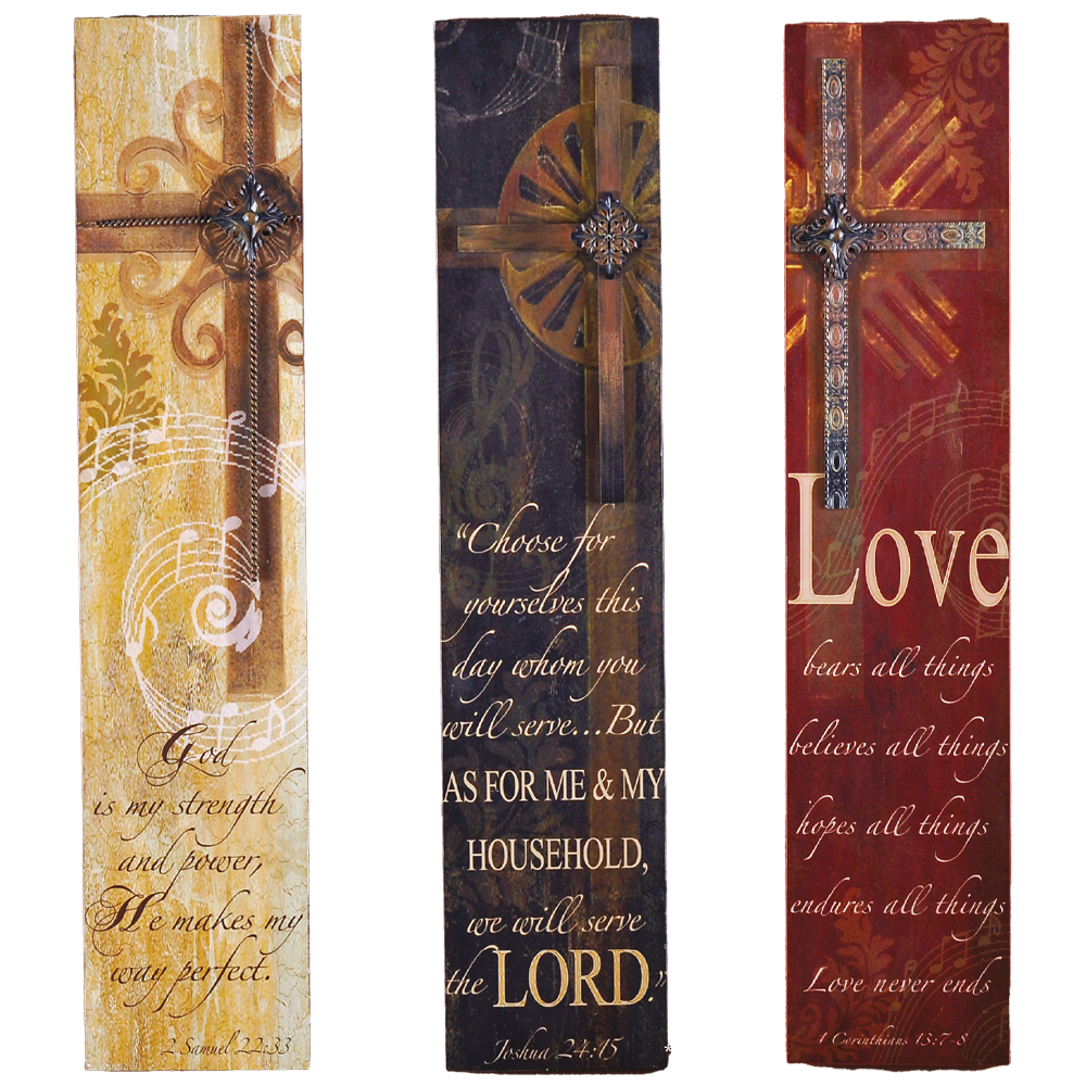 Inspirational Wall Plaques Set of 3