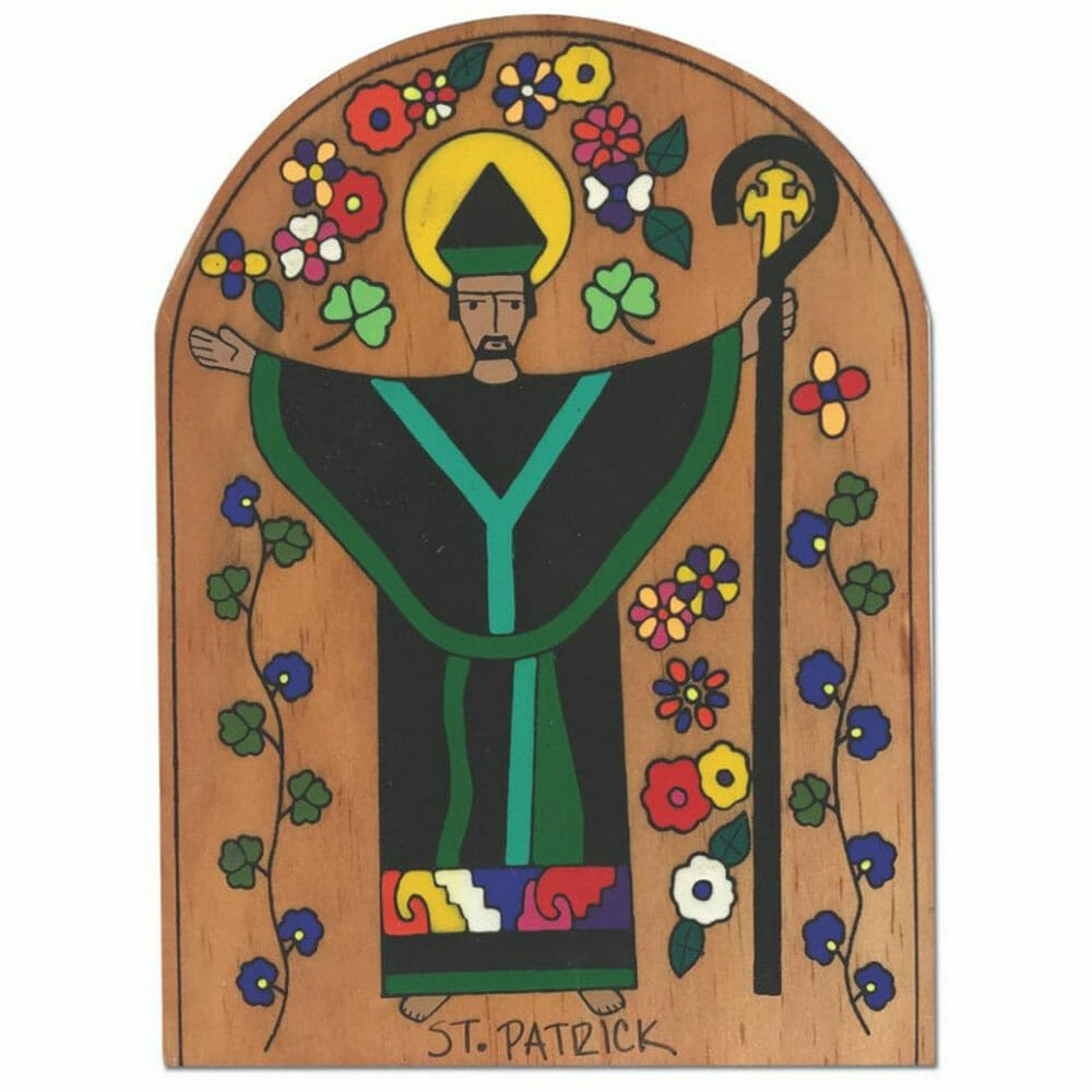 8" St . Patrick Plaque