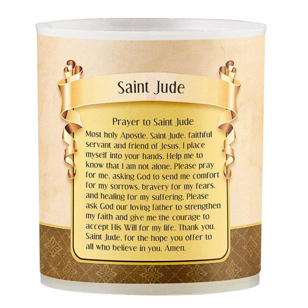 Saint Jude Devotional Votive Candles - Pack of 4