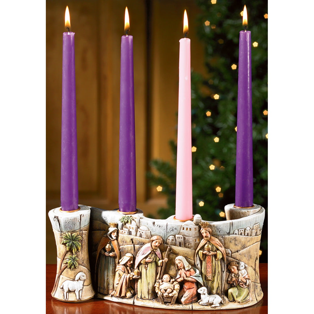 Nativity Candle Holder, CBF4976