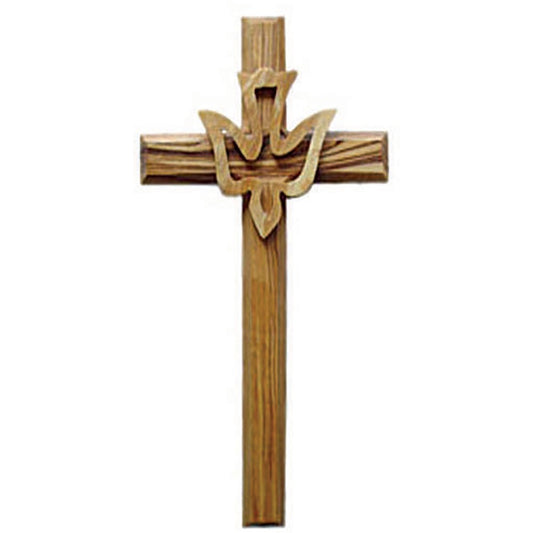 5” Olive Wood Dove Wall Cross